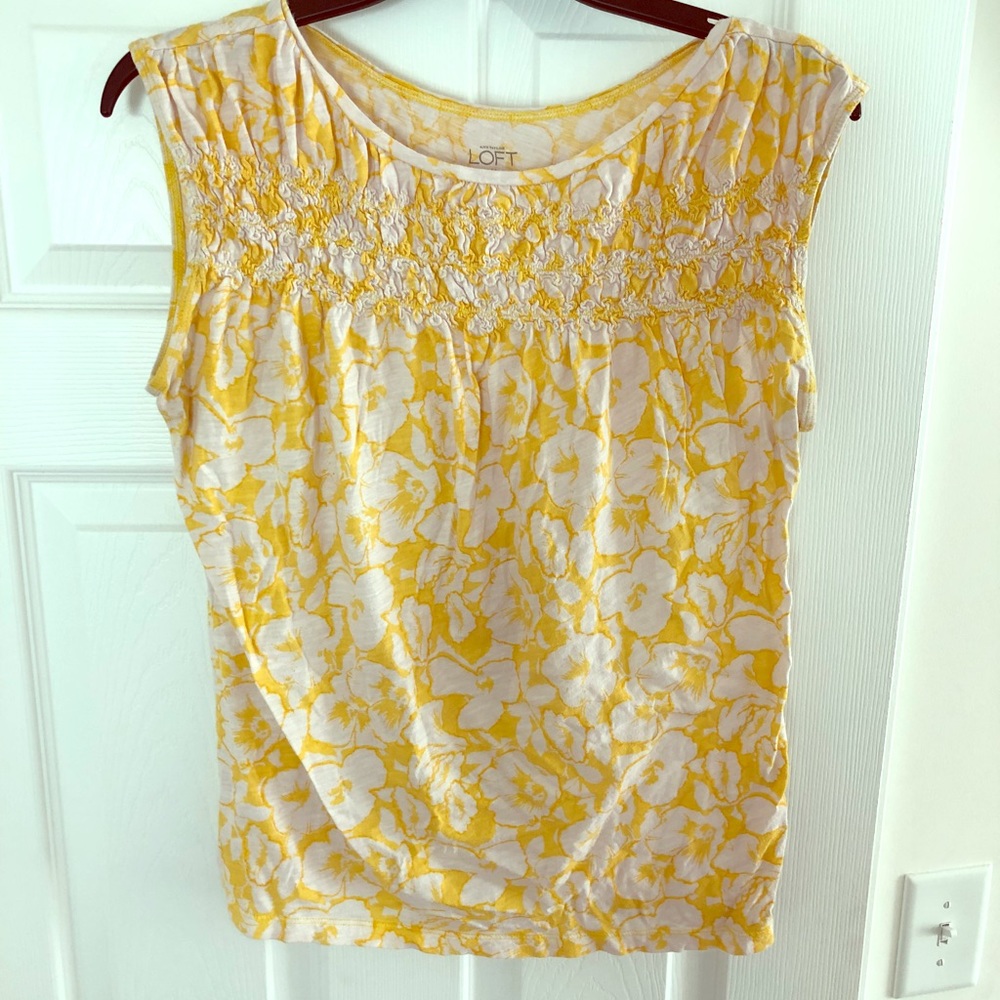 Loft flower shirt